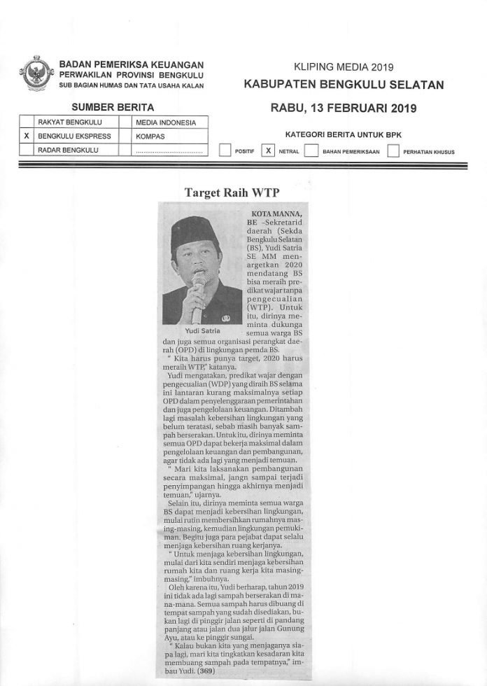 Bpk Perwakilan Provinsi Bengkulu Page 18